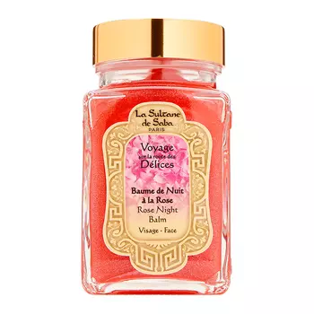Ультрапитательный ночной бальзам для лица с розой, 100 г La Sultane de Saba