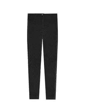 Утепленные черные брюки Naumi детские