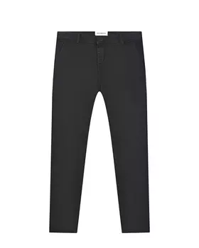 Утепленные черные джинсы Bikkembergs детские