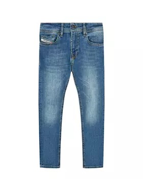 Узкие голубые джинсы Diesel детские