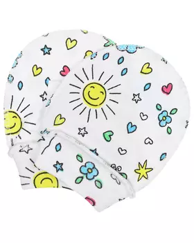 Варежки-царапки с принтом "лето" Dan Maralex