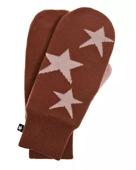 Варежки с принтом "звезды" Molo детские