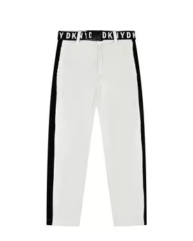 Вельветовые брюки с лампасами DKNY детские