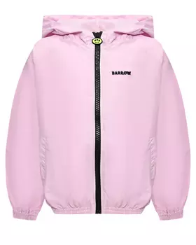 Ветровка розовая, низ на резинке Barrow