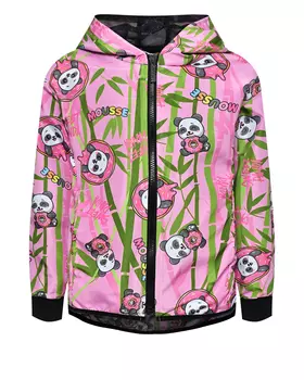 Ветровка с принтом "панды" Mousse kids