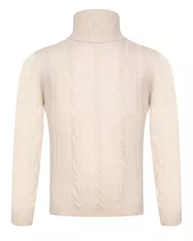 Водолазка молочного цвета из кашемира Tomax детская