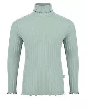 Водолазка мятного цвета IL Gufo детская