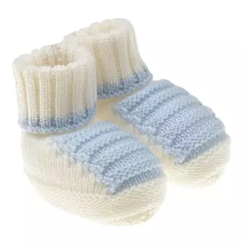 Вязаные пинетки из шерсти мериносов Tomax детские