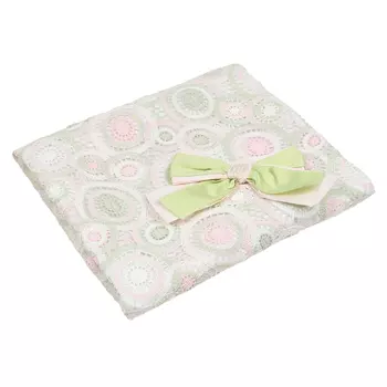 Вязаный ажурный плед Marlu