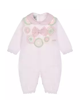 Вязаный комбинезон с аппликациями Marlu