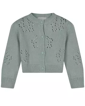 Вязаный однотонный кардиган Stella McCartney детский