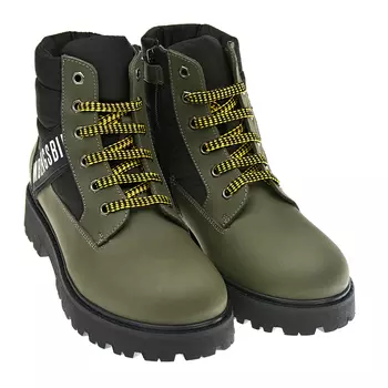Высокие ботинки цвета хаки Bikkembergs детские
