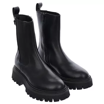 Высокие черные ботинки челси Cesare Paciotti детские