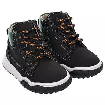 Высокие черные ботинки из замши Montelpare Tradition детские