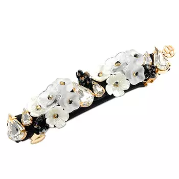 Заколка-автомат, белая EVITA PERONI детская