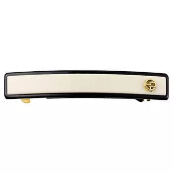 Заколка-автомат, бежево-черная EVITA PERONI детская