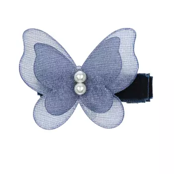 Заколка "бабочка", синий Rena Chris детская