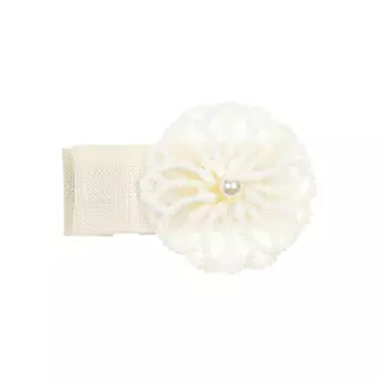 Заколка для волос с цветком, белая Rena Chris детская