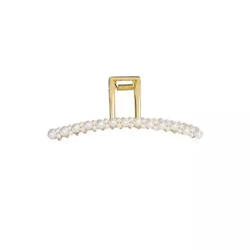 Заколка-краб для волос, белая EVITA PERONI