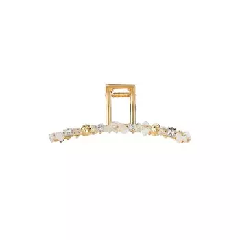 Заколка-краб для волос, белая EVITA PERONI детская