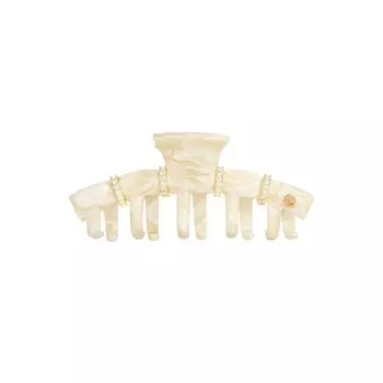 Заколка-краб для волос, бежевая EVITA PERONI детская