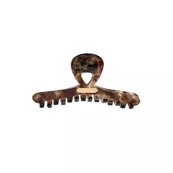 Заколка-краб для волос, коричневая EVITA PERONI детская