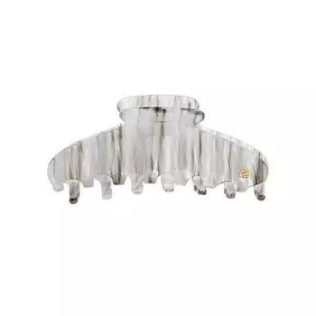 Заколка-краб для волос, серая EVITA PERONI