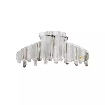 Заколка-краб для волос, серая EVITA PERONI