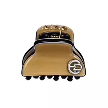 Заколка-краб Mini Shark Brown EVITA PERONI