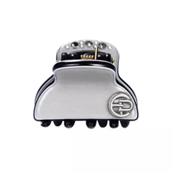 Заколка-краб Mini Shark Gray EVITA PERONI