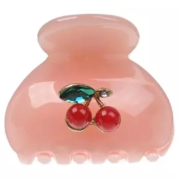 Заколка-краб, розовая Tais детская