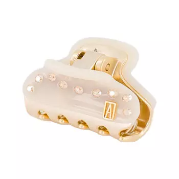 Заколка-краб с отделкой стразами, размер мини Alexander de Paris детская