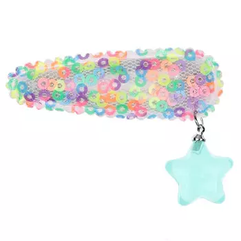 Заколка со звездочкой, мятная Rena Chris детская