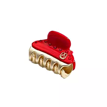 Заколка зажим краб мини, со стразами Alexander de Paris детская