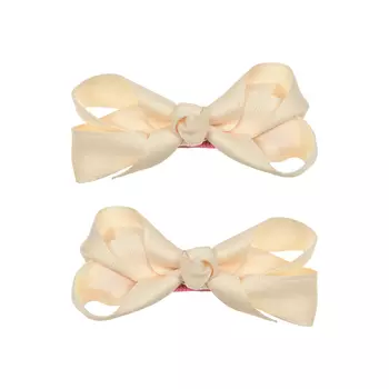 Заколки для волос бежевые, 2 шт Tais