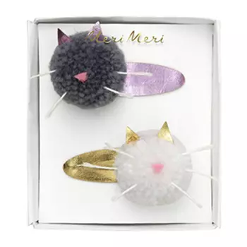 Заколки для волос "Кошка" Meri Meri детские