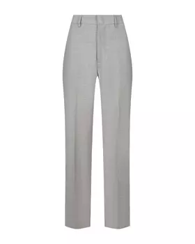 Зауженнные брюки длиной 7/8, серые Parosh