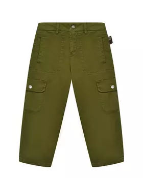 Зауженные брюки с карманами-карго Roberto Cavalli