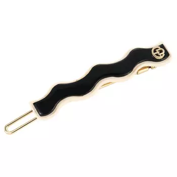 Зажим для волос, черно-бежевый EVITA PERONI