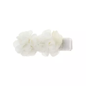 Зажим для волос цветок, белый Rena Chris