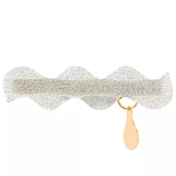 Зажим для волос Казэ (серебро) Benten детский