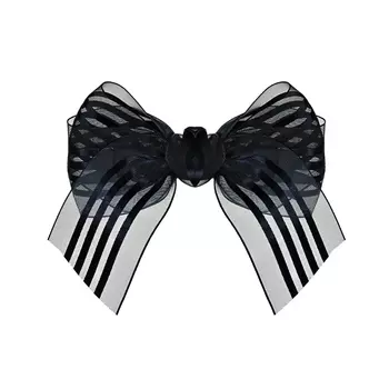 Зажим для волос с бантом из органзы, синий Tais детский