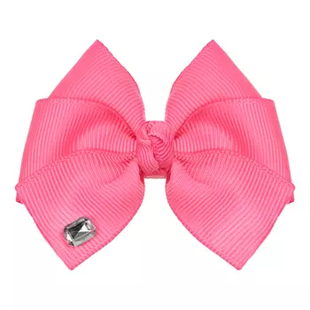 Зажим для волос с камнем, фуксия Tais