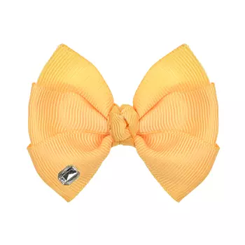 Зажим для волос с камнем, желтый Tais