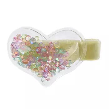 Зажим для волос сердечко, разноцветный Rena Chris детский