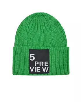 Зеленая шапка бини 5 Preview