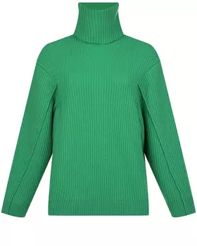 Зеленый базовый свитер Philosophy Di Lorenzo Serafini