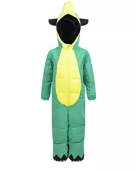 Зеленый мембранный комбинезон "Дракон" WeeDo детский