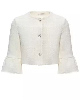 Жакет с широкими манжетами Monnalisa