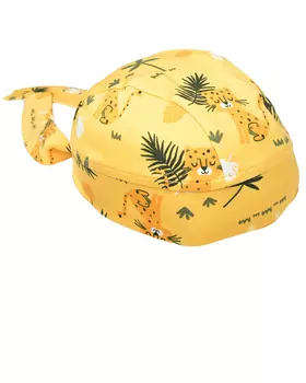 Желтая бандана с принтом "леопарды" Dan Maralex